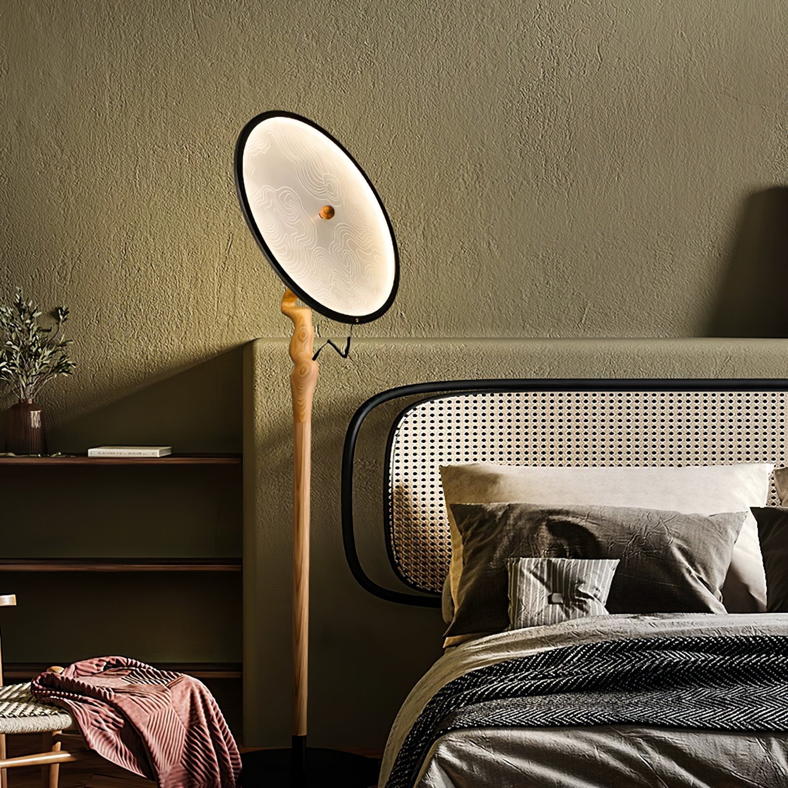 Evliriel Artistic Wood Floor Lamp - Letslighting