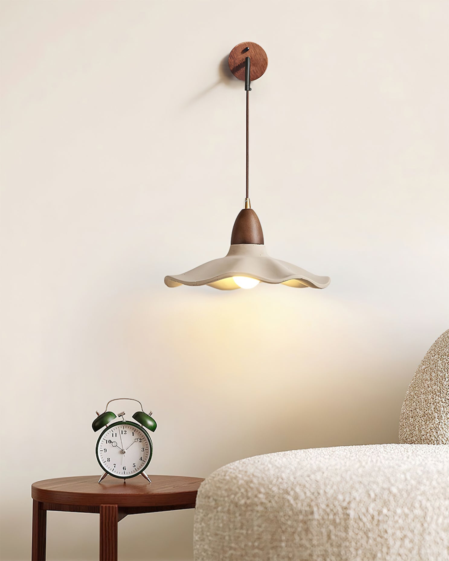 Radha Organic Wave Wall Lamp - Letslighting