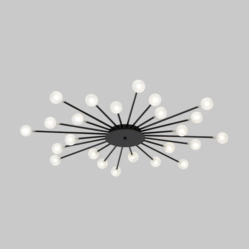 Arisha Nordic LED Flush Mount Ceiling Light Living Room - Letslighting