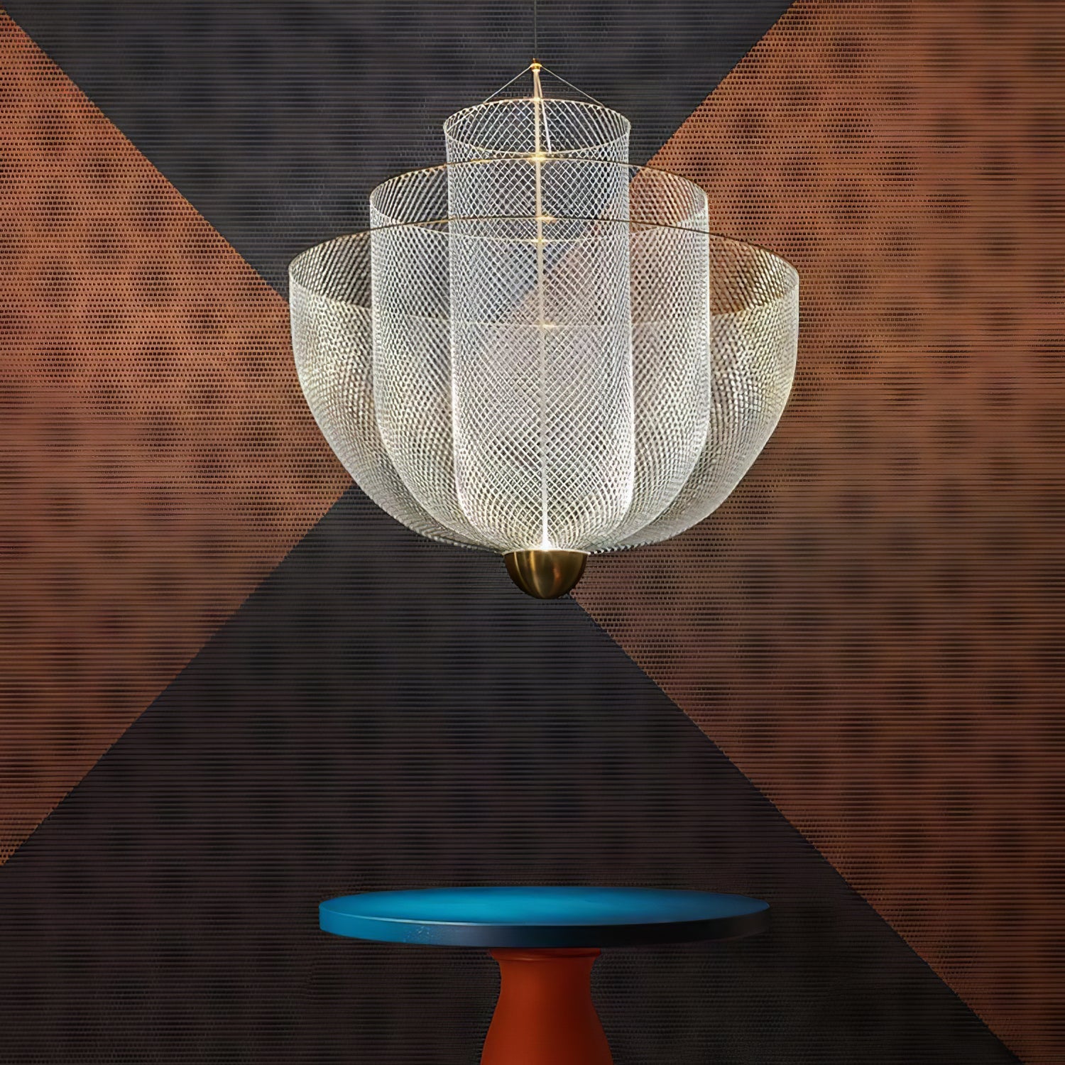 Lustra Chandelier Meshmatics Hanging Radiant - Letslighting