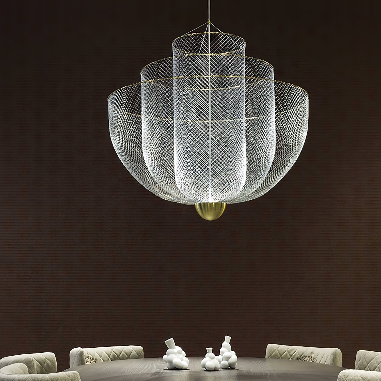 Lustra Chandelier Meshmatics Hanging Radiant - Letslighting