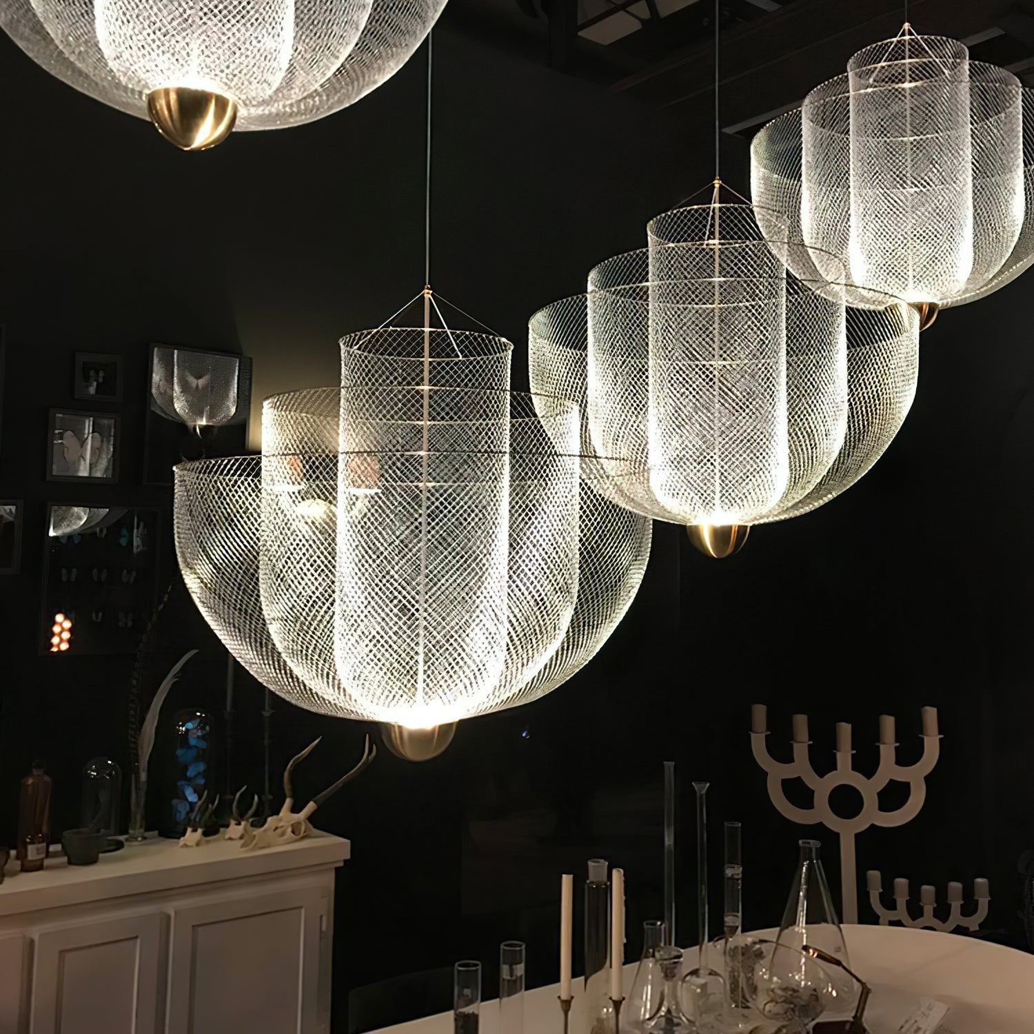 Lustra Chandelier Meshmatics Hanging Radiant - Letslighting