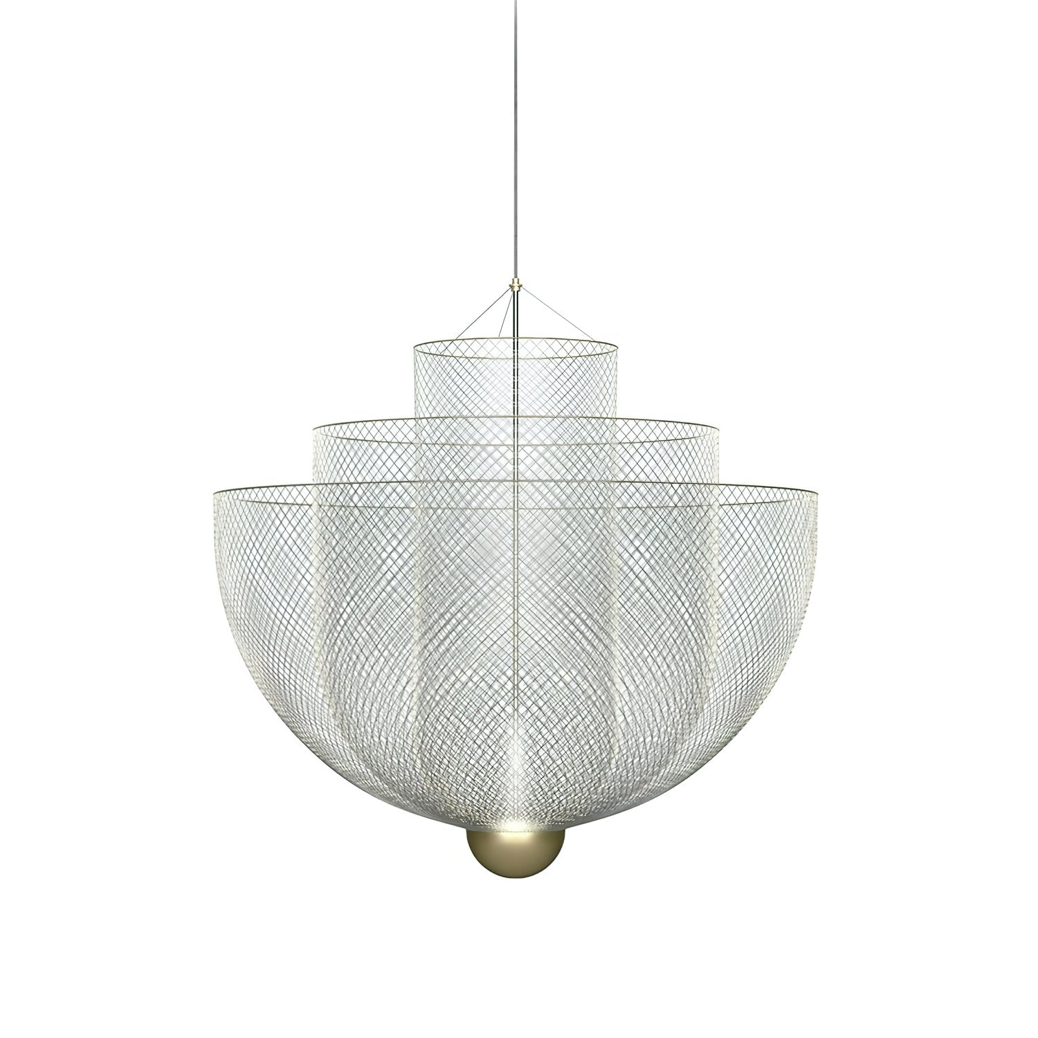 Lustra Chandelier Meshmatics Hanging Radiant - Letslighting