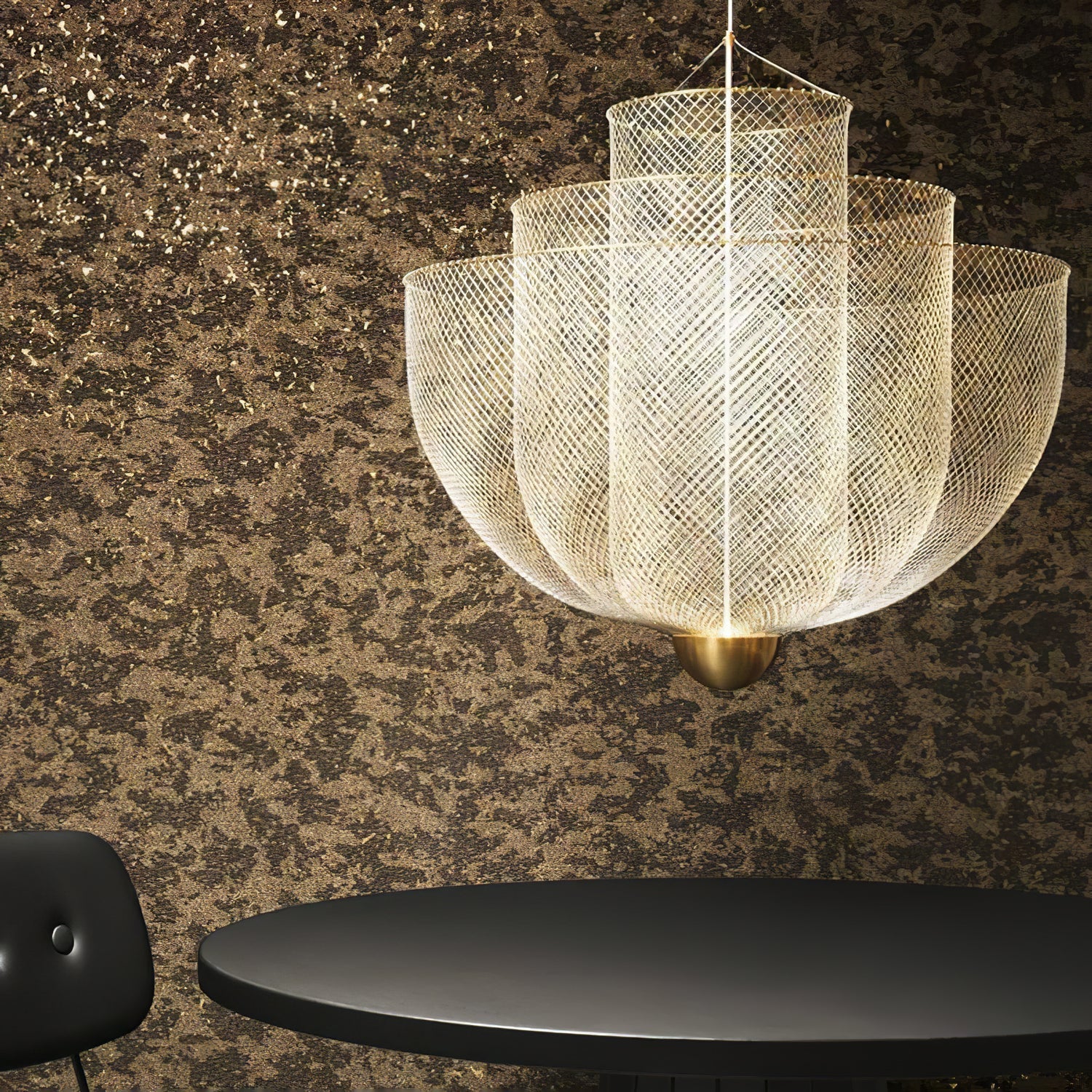 Lustra Chandelier Meshmatics Hanging Radiant - Letslighting