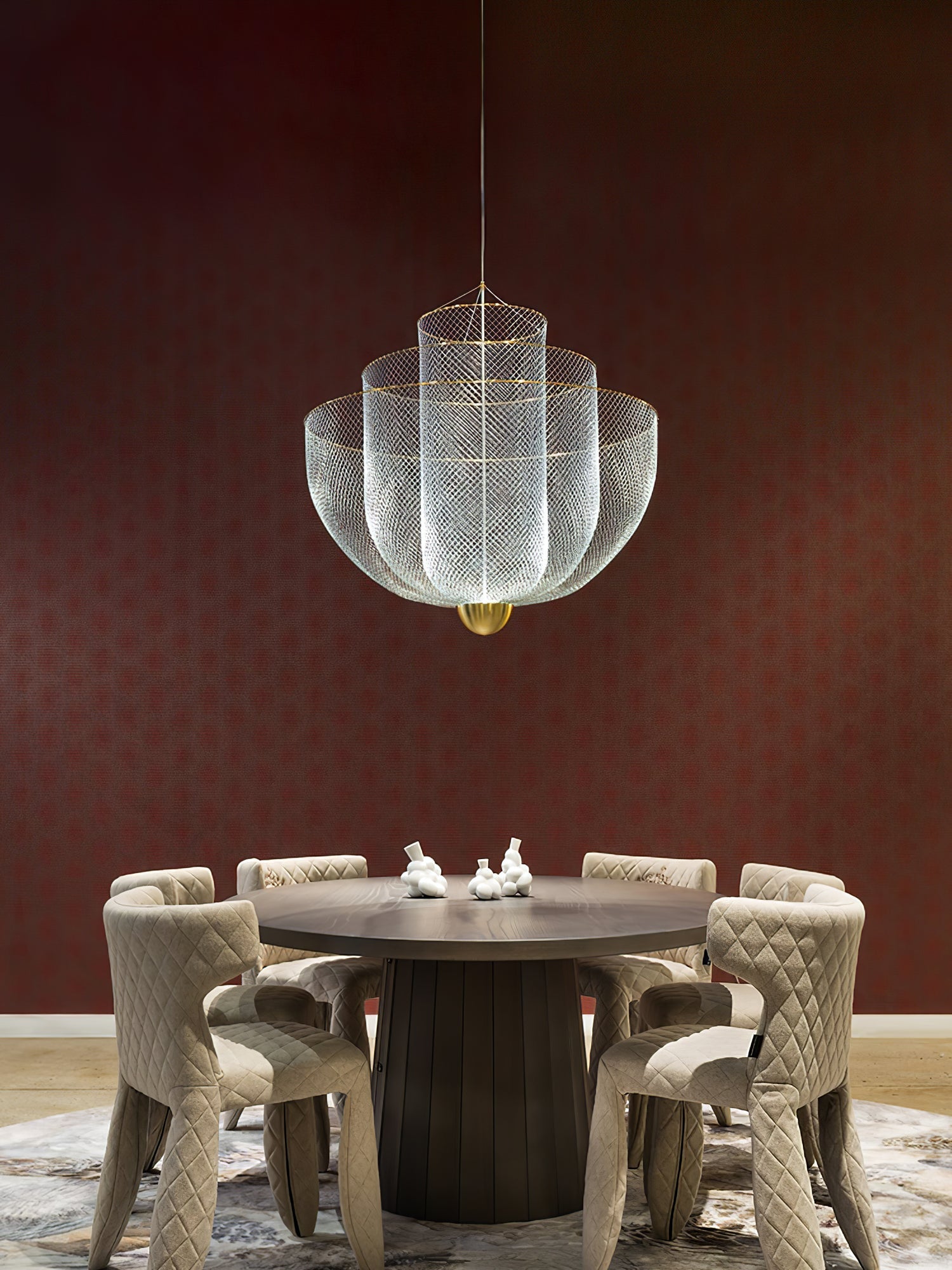 Lustra Chandelier Meshmatics Hanging Radiant - Letslighting