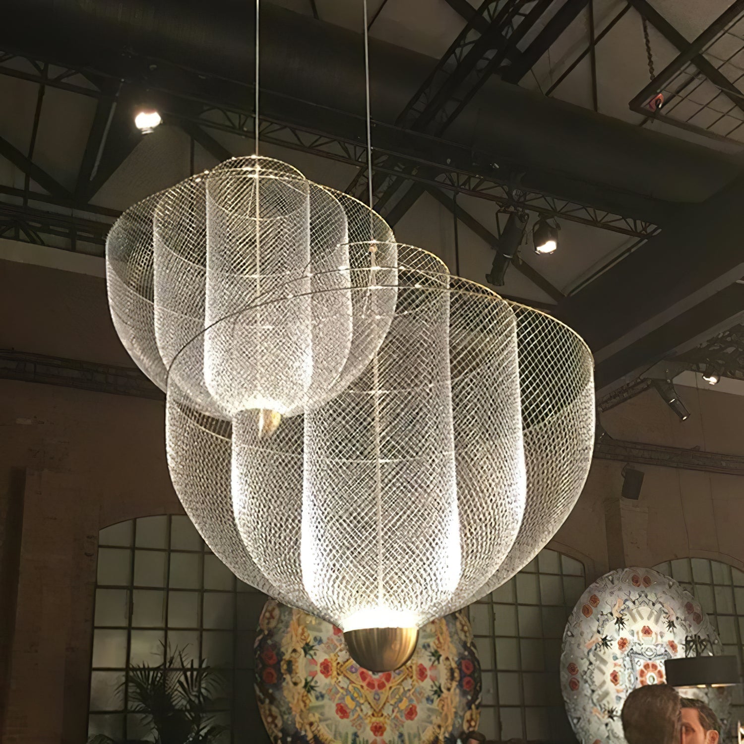 Lustra Chandelier Meshmatics Hanging Radiant - Letslighting