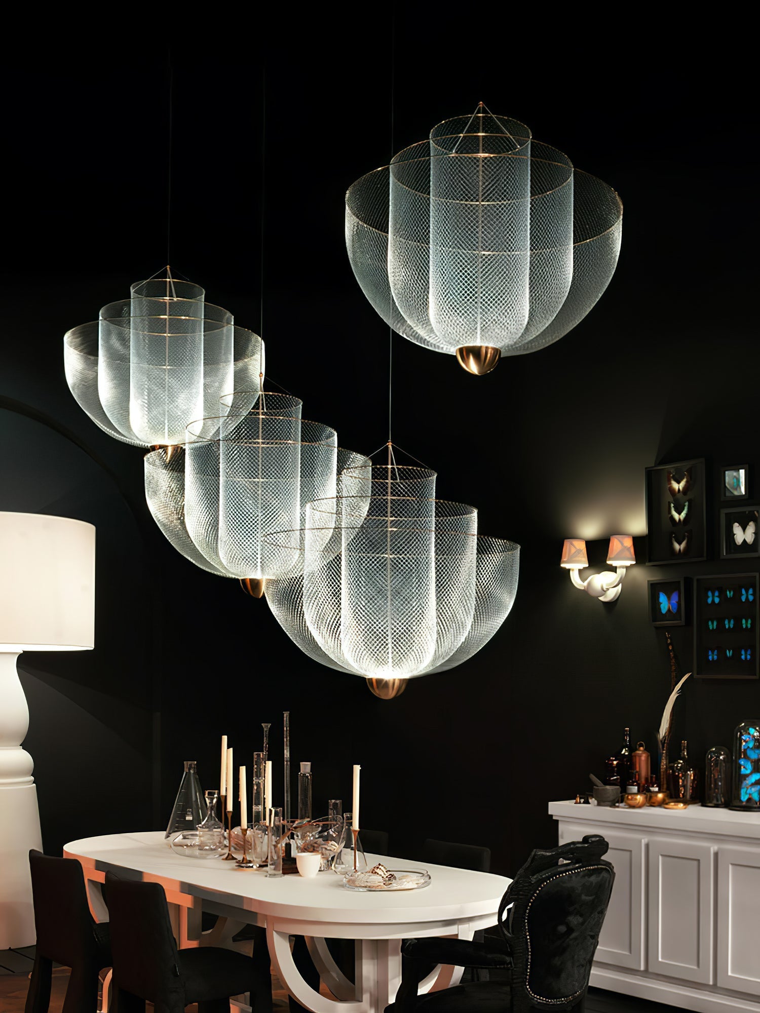 Lustra Chandelier Meshmatics Hanging Radiant - Letslighting