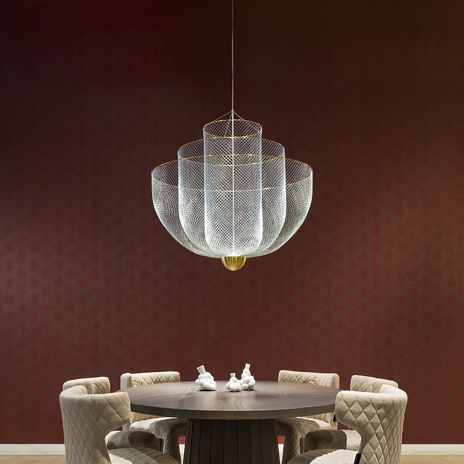 Lustra Chandelier Meshmatics Hanging Radiant - Letslighting