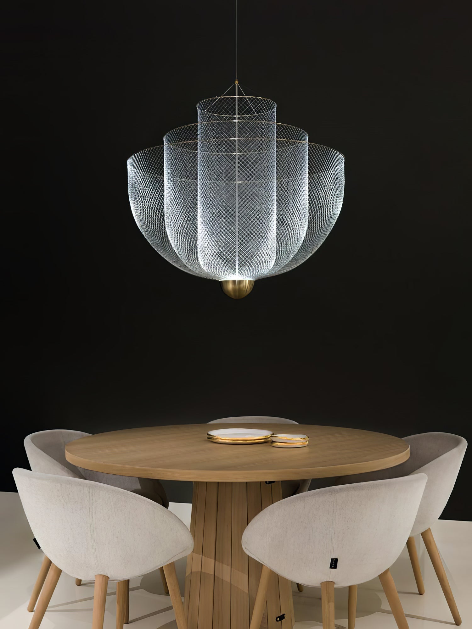 Lustra Chandelier Meshmatics Hanging Radiant - Letslighting