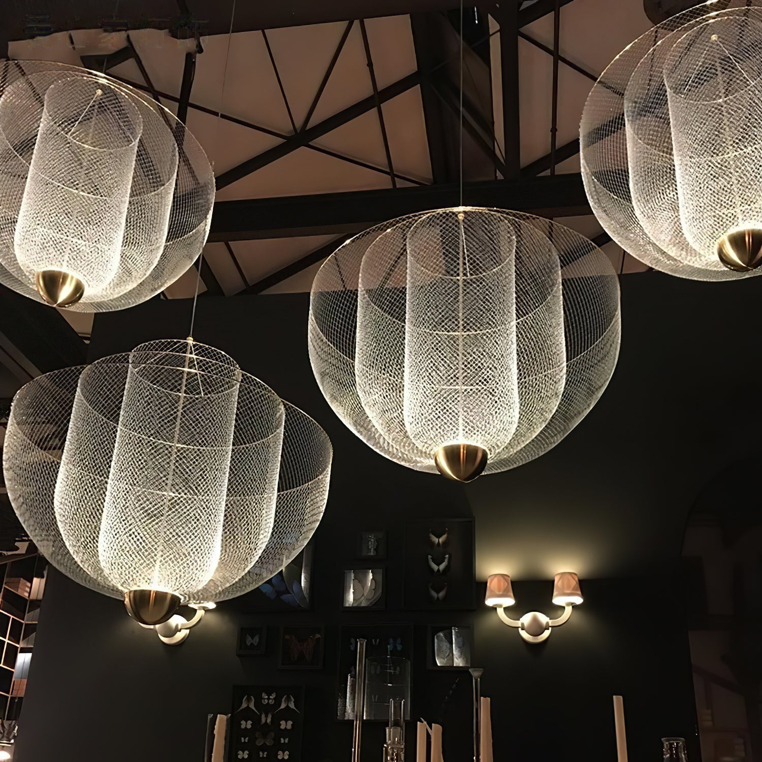 Lustra Chandelier Meshmatics Hanging Radiant - Letslighting