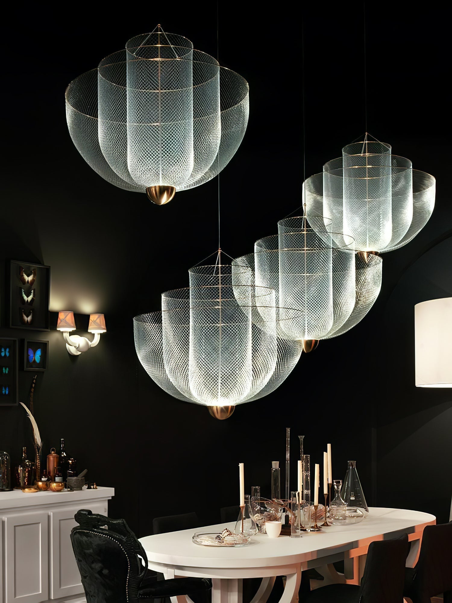 Lustra Chandelier Meshmatics Hanging Radiant - Letslighting