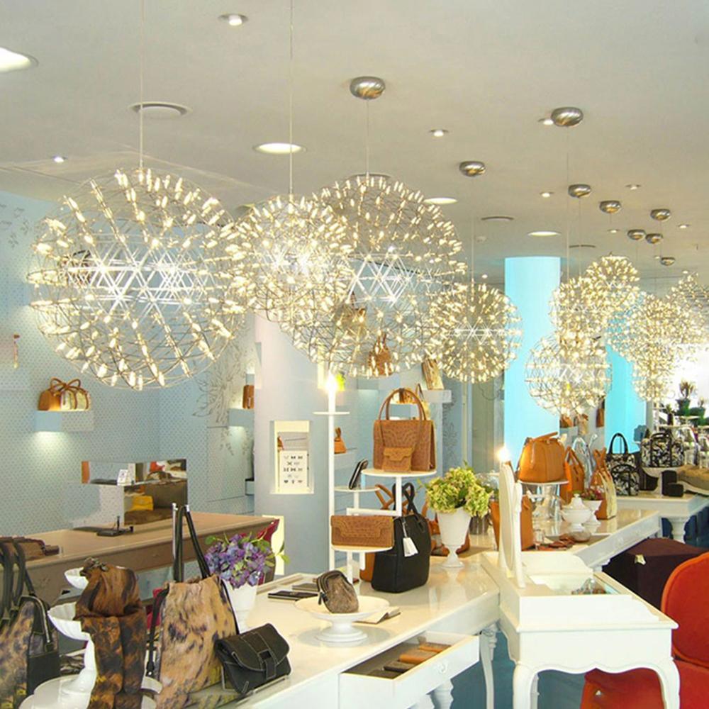 Lustra Pendant Lamp Spark Ball for Living Room - Letslighting