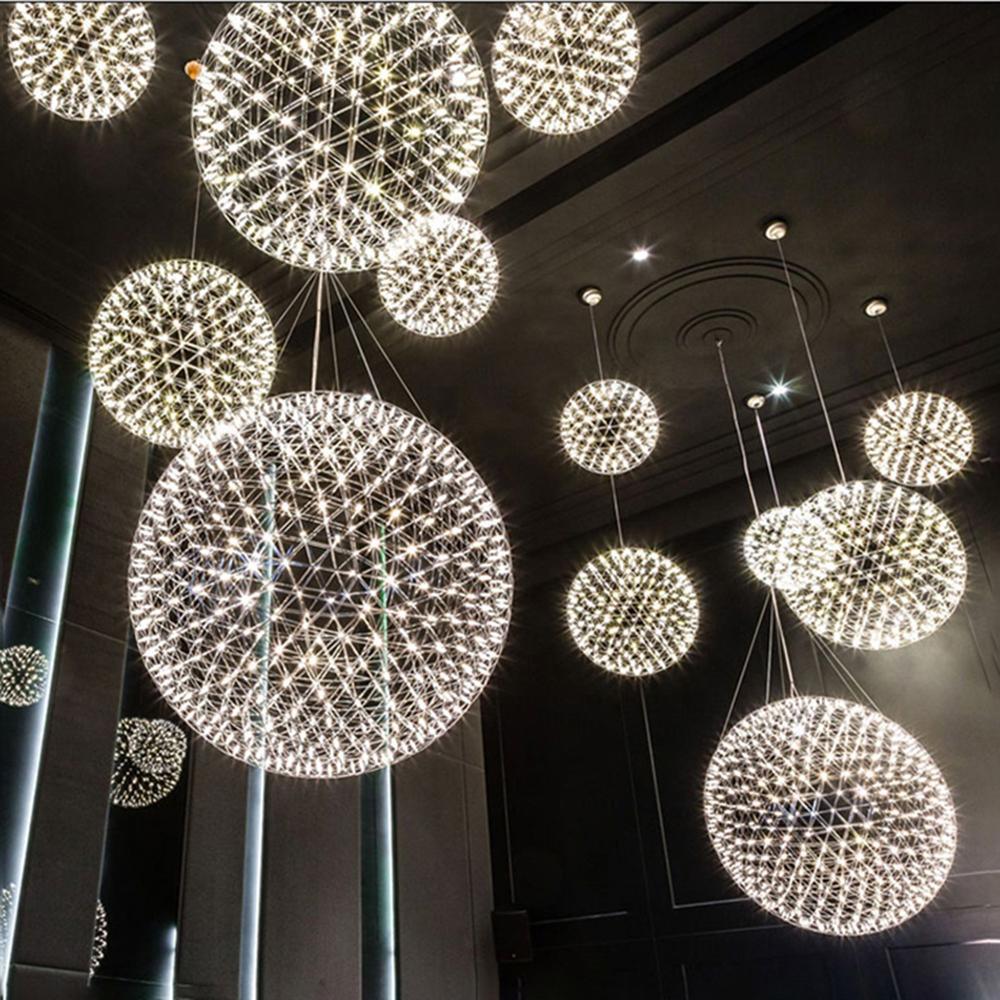 Lustra Pendant Lamp Spark Ball for Living Room - Letslighting