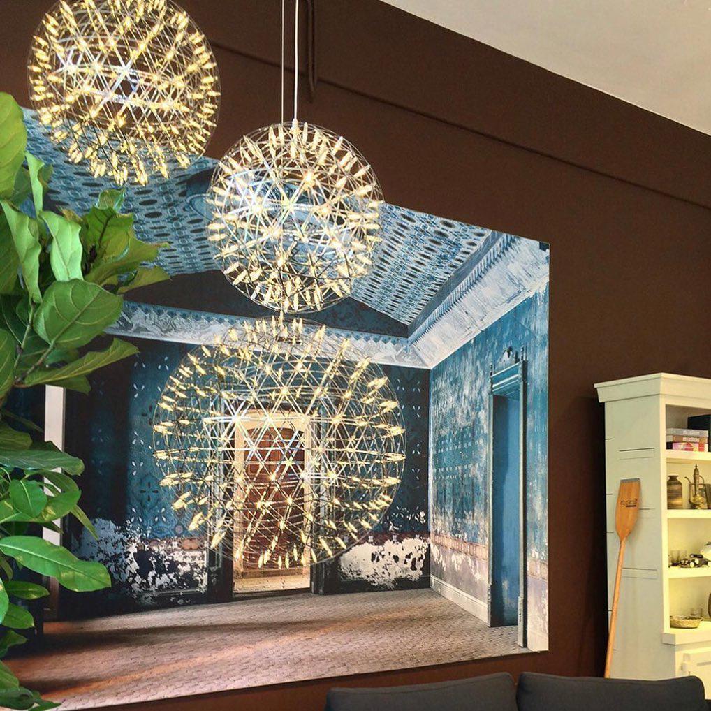 Ivthayra Postmodern Luxury Ball Gold Pendant Light - Letslighting