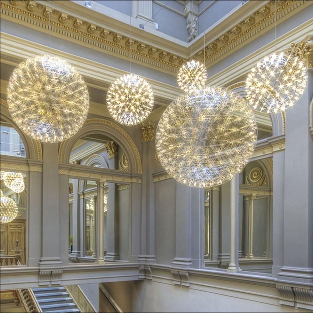 Ivthayra Postmodern Luxury Ball Gold Pendant Light - Letslighting