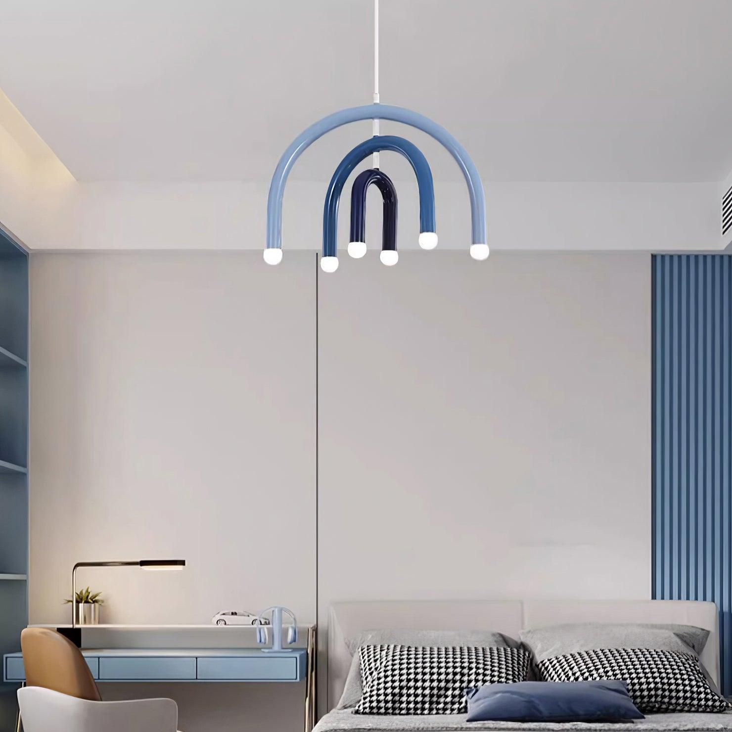 Pendant Lamp Rainbow Modern Arc for Living and Dining Room - Letslighting