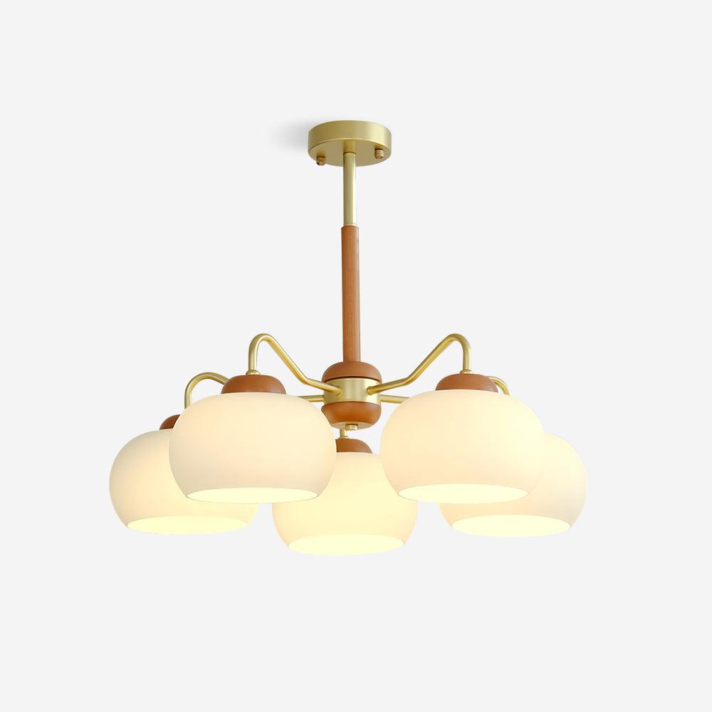 Raito Chandelier Glass Vintage American Style - Letslighting