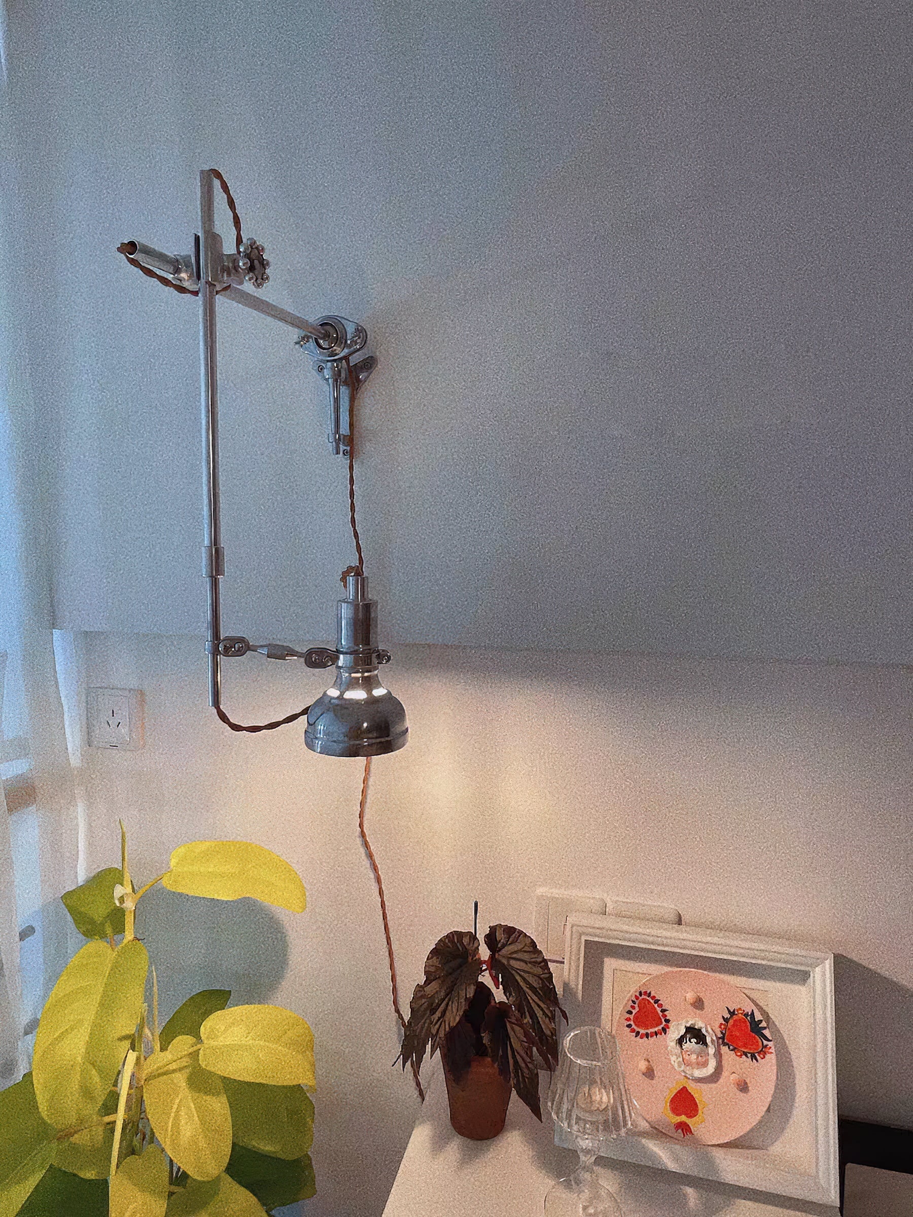 Allirora Vintage Rocker Arm Wall Lamp - Letslighting