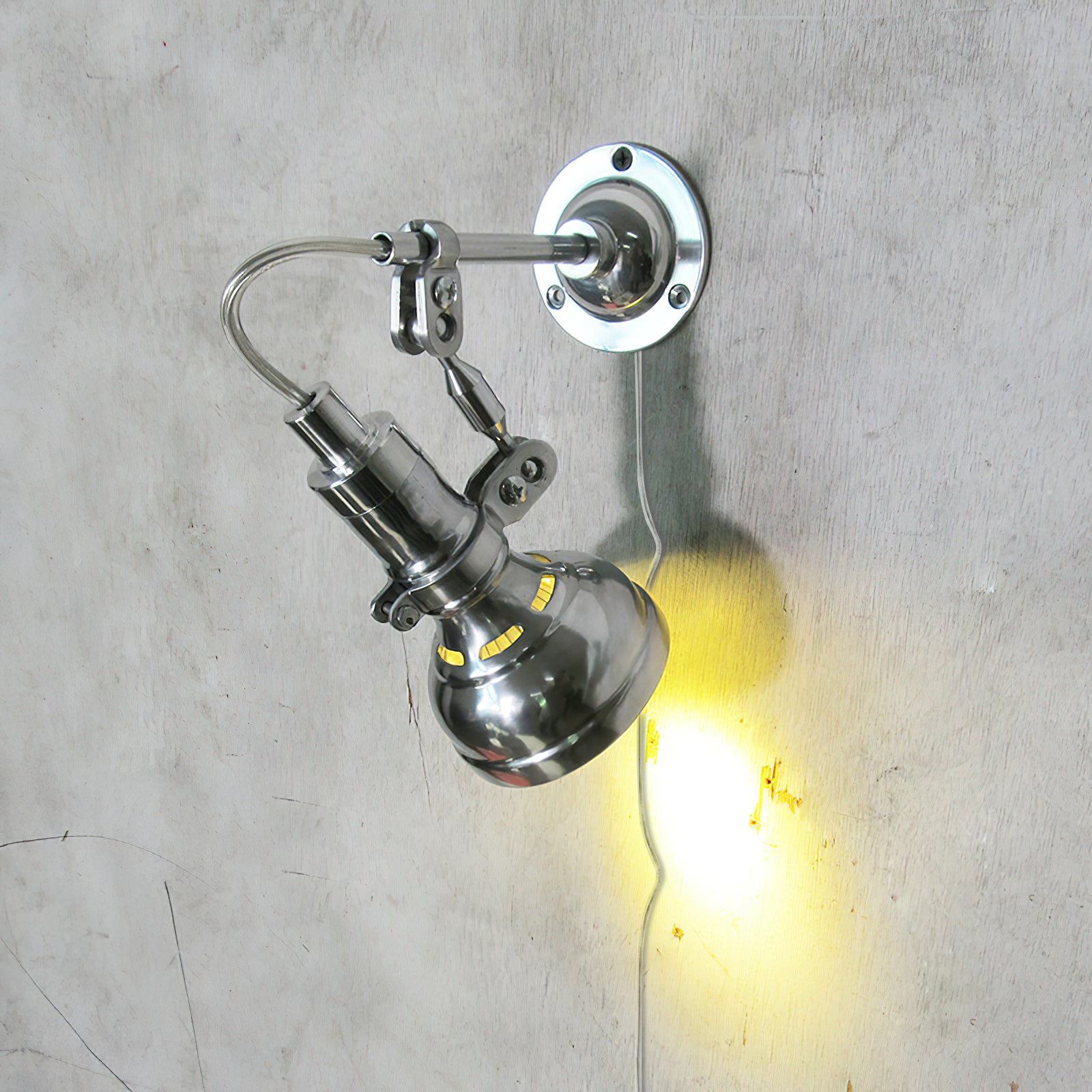 Allirora Vintage Rocker Arm Wall Lamp - Letslighting