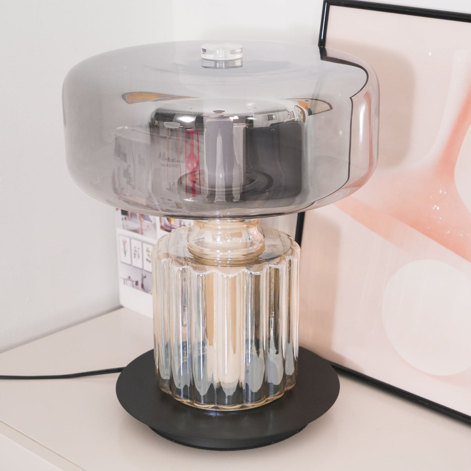 Jamie Modern Glass Table Lamp - Letslighting