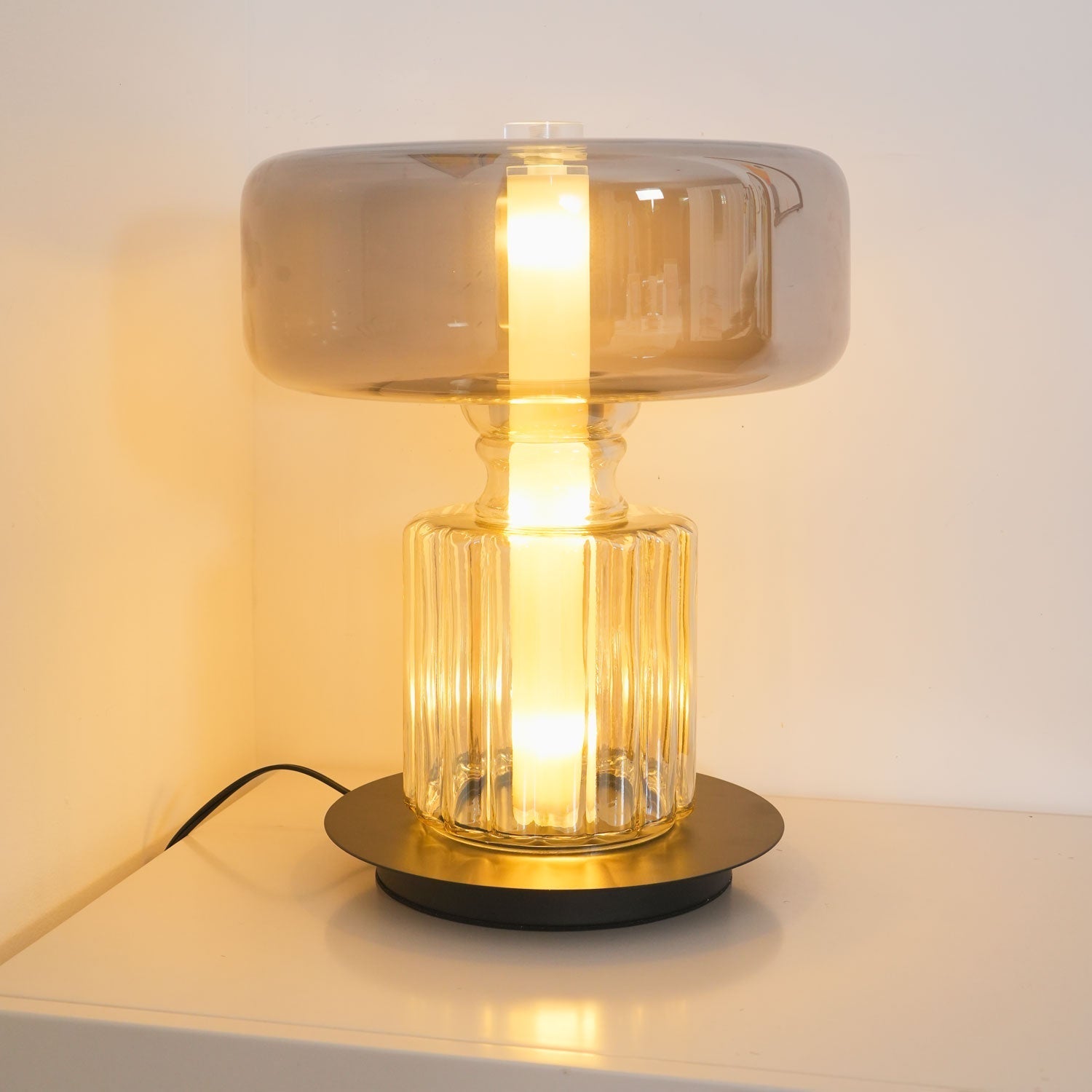 Jamie Modern Glass Table Lamp - Letslighting