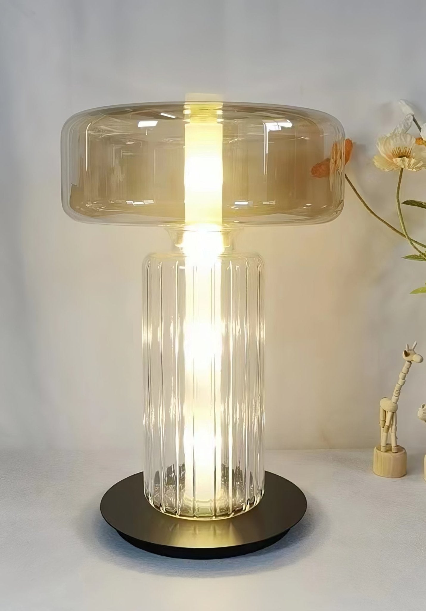 Jamie Modern Glass Table Lamp - Letslighting