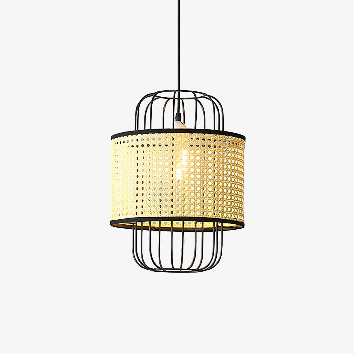 Evtheyra Premium Art Rattan Pendant Lamp - Letslighting