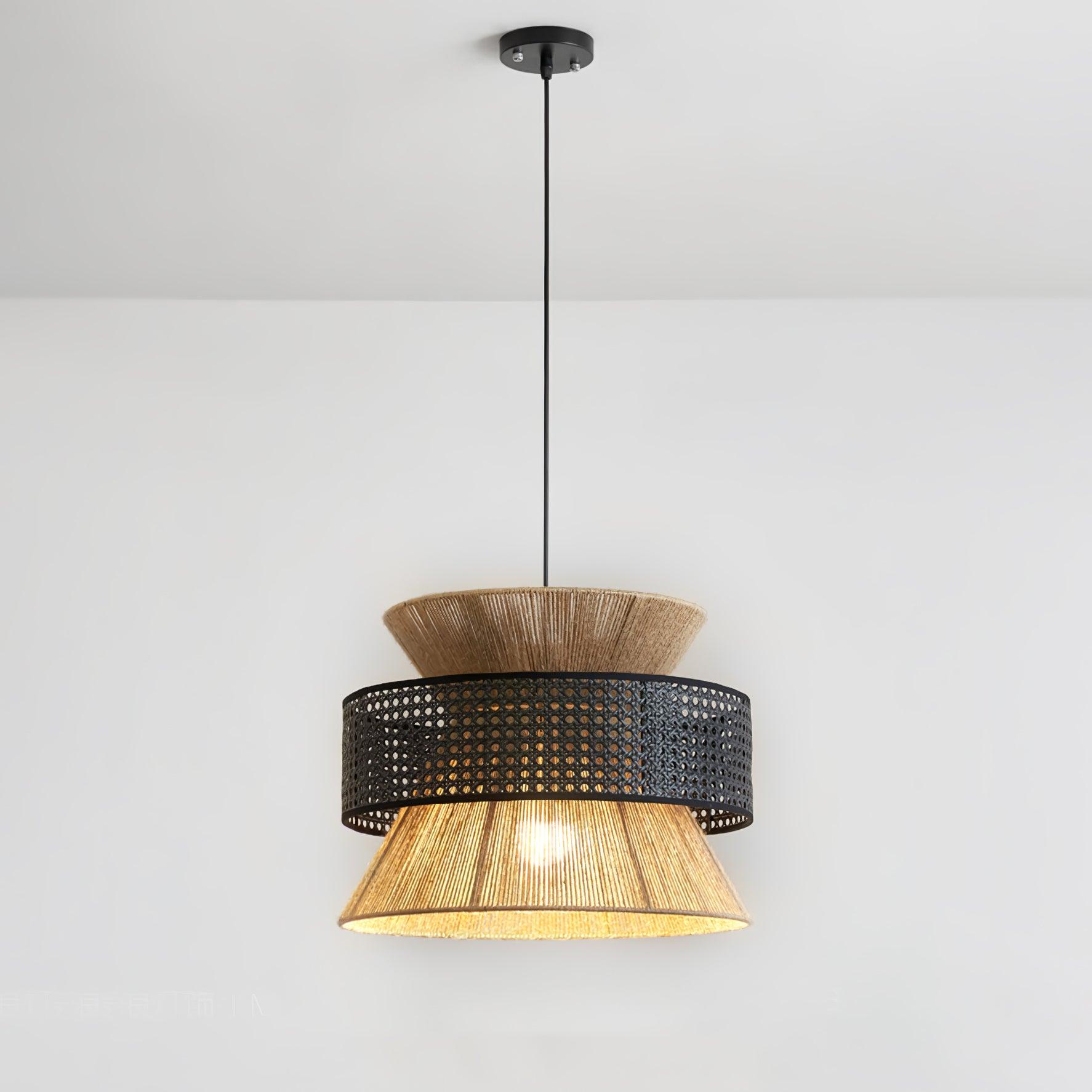 Aria Bohemian Bamboo Pendant Lamp - Letslighting