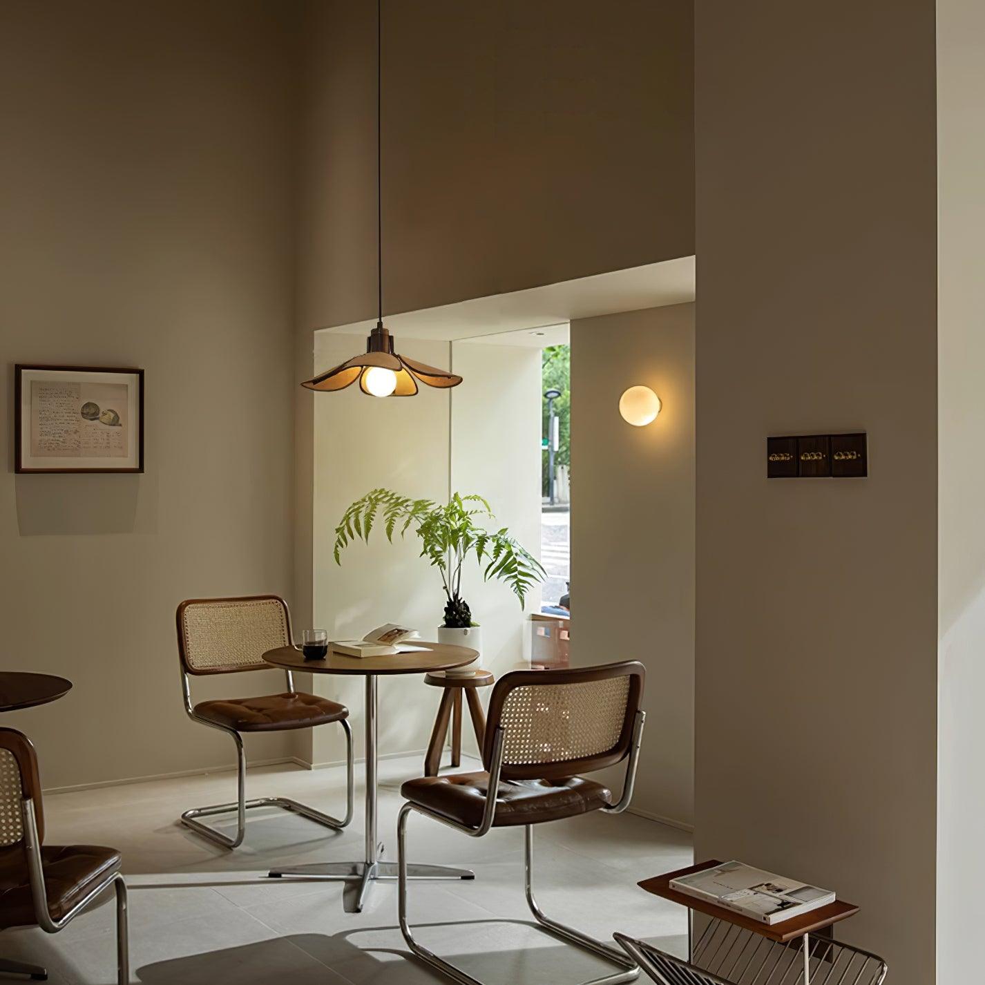 Callie Pendant Lamp Rattan Handwoven Organic - Letslighting