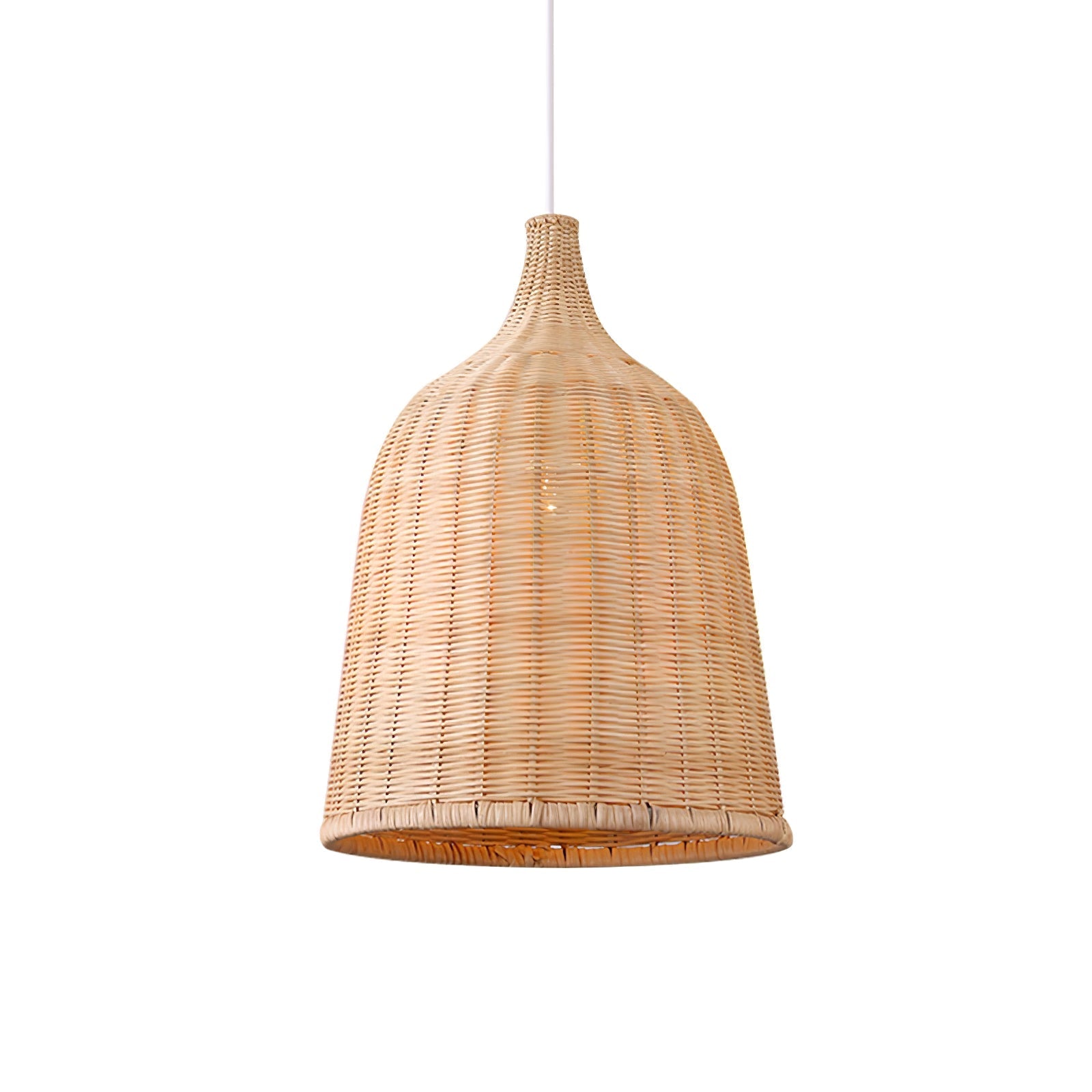 Willow Rustic Rattan Pandent Light - Letslighting