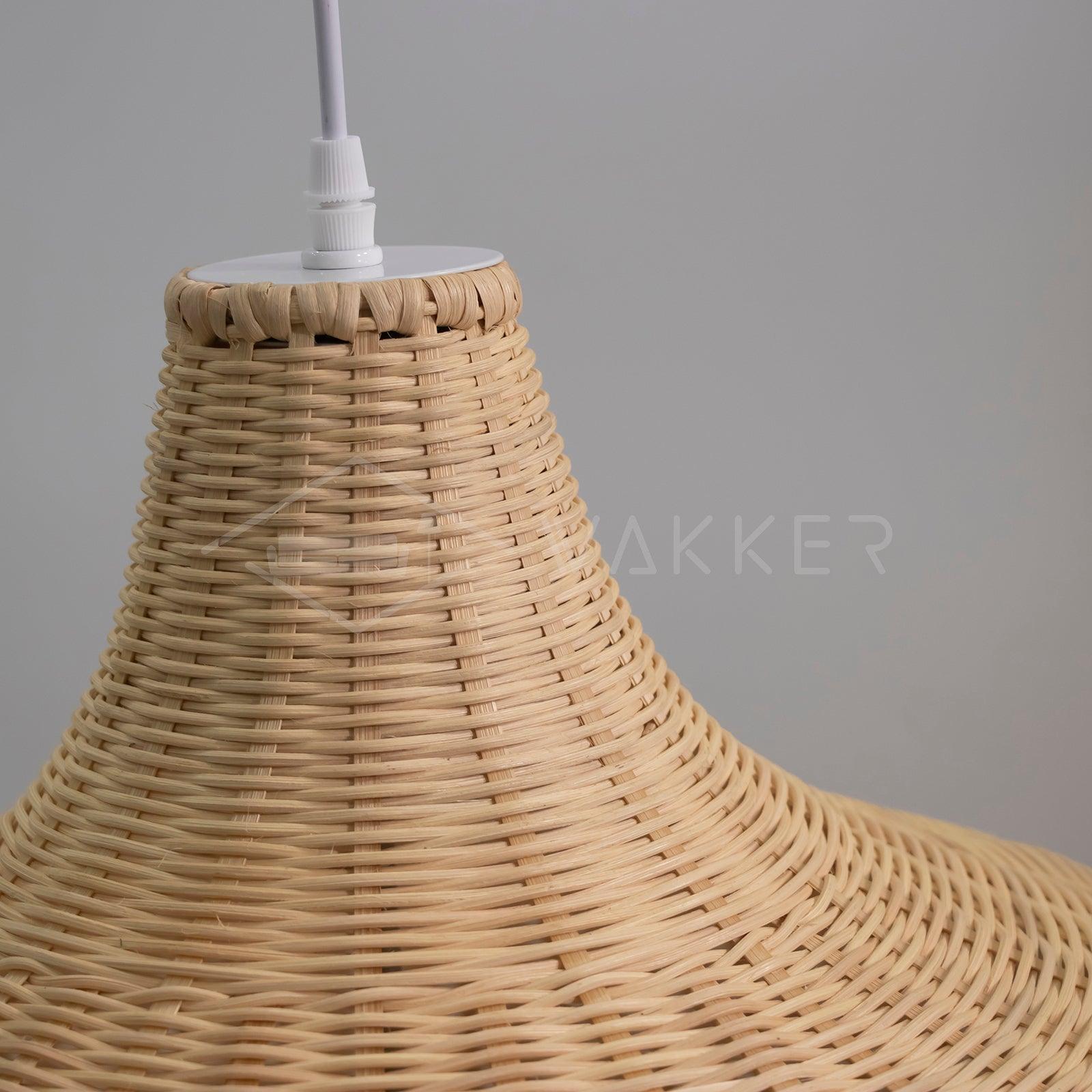 Willow Rustic Rattan Pandent Light - Letslighting