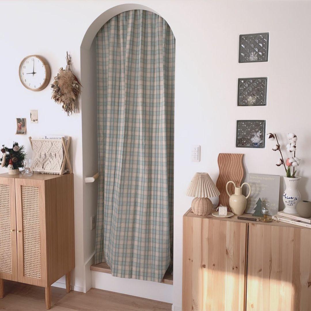 Zara Rattan Pleated Table lamp - Letslighting