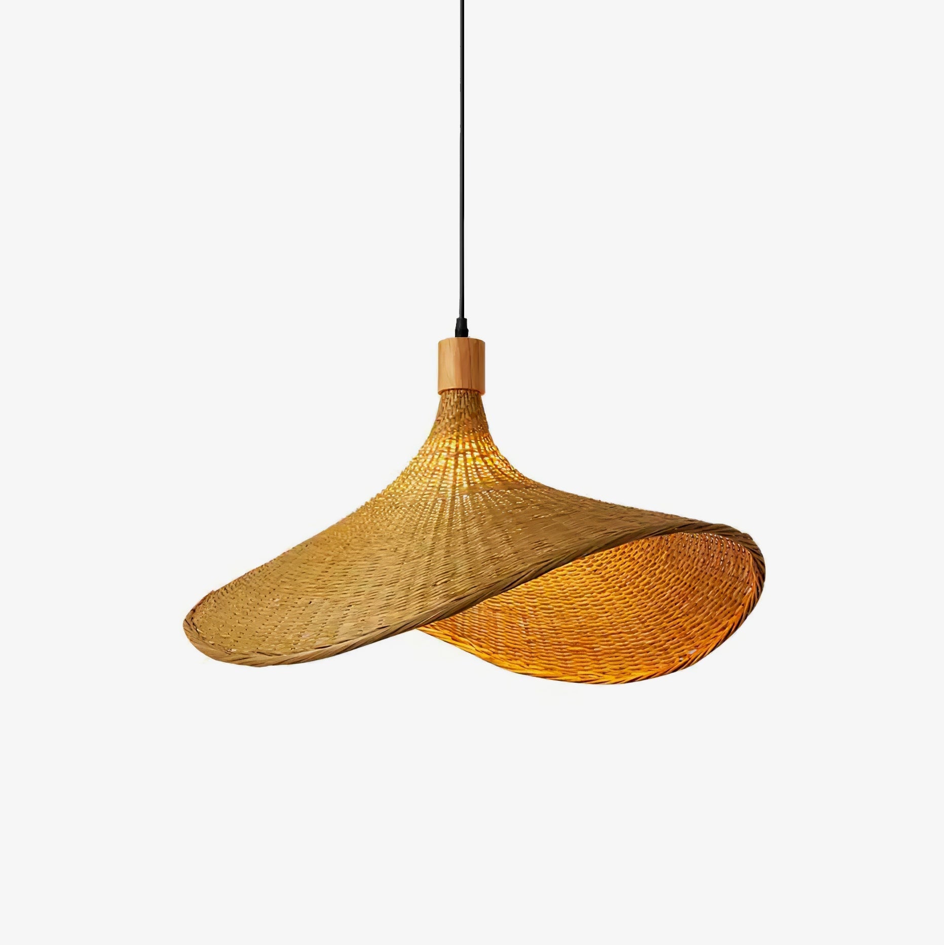 Marona Rattan Vintage Pendant Light - Letslighting