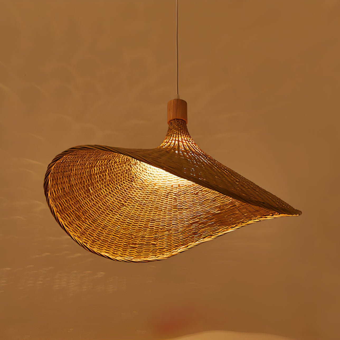 Marona Rattan Vintage Pendant Light - Letslighting
