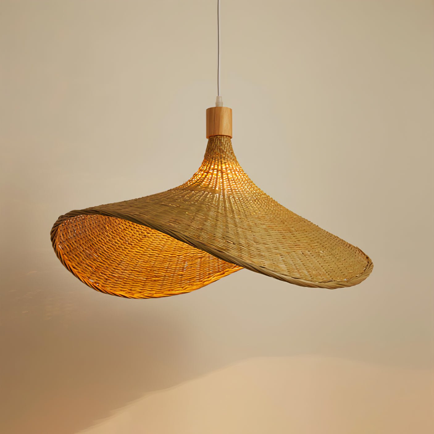 Marona Rattan Vintage Pendant Light - Letslighting