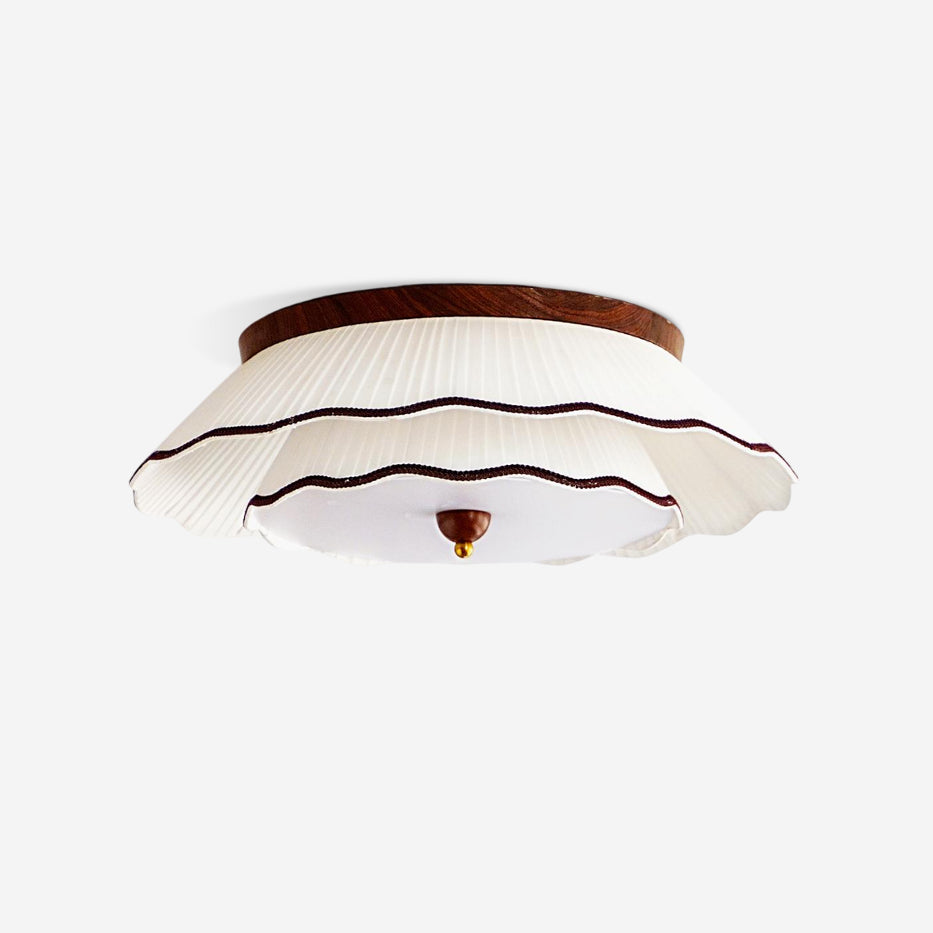 Ravelle Romantic Pleated Ceiling Lamp - Letslighting