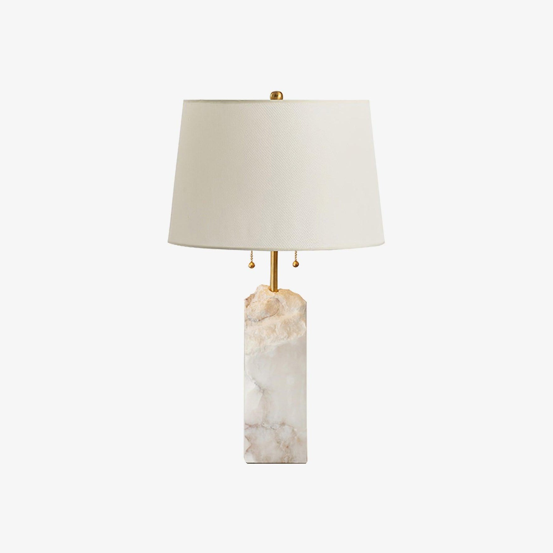 Syvaris Minimalist Alabaster Table Lamp - Letslighting
