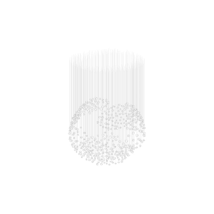 Raw Crystal Customize Chandelier - Letslighting
