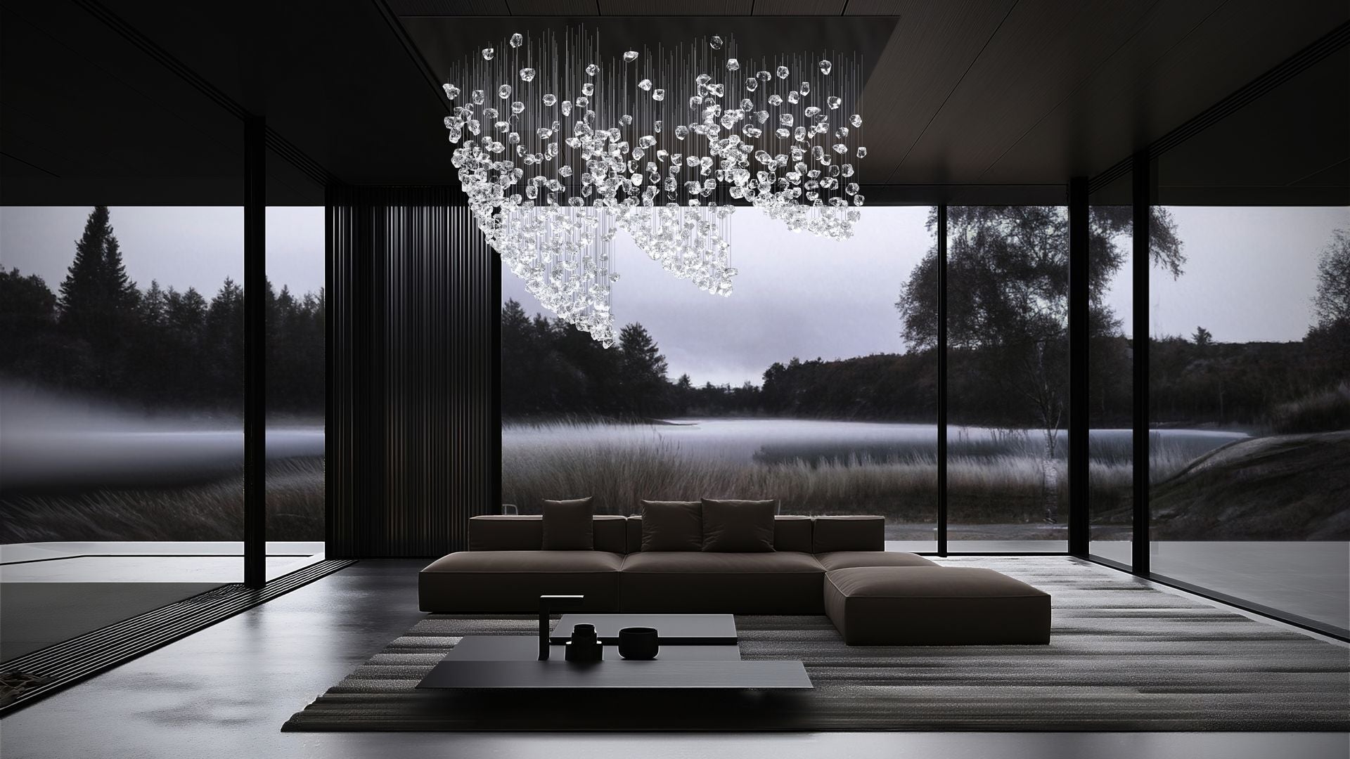 Raw Crystal Customize Chandelier - Letslighting