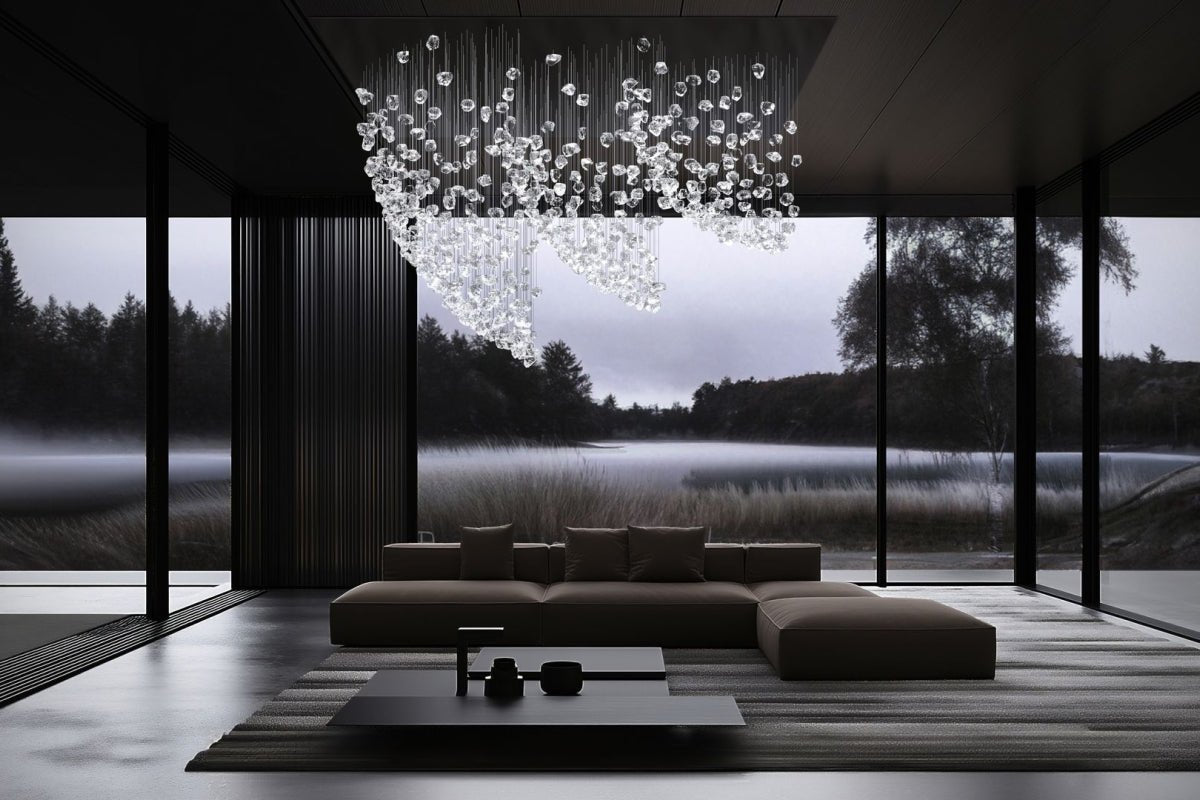 Raw Crystal Customize Chandelier - Letslighting