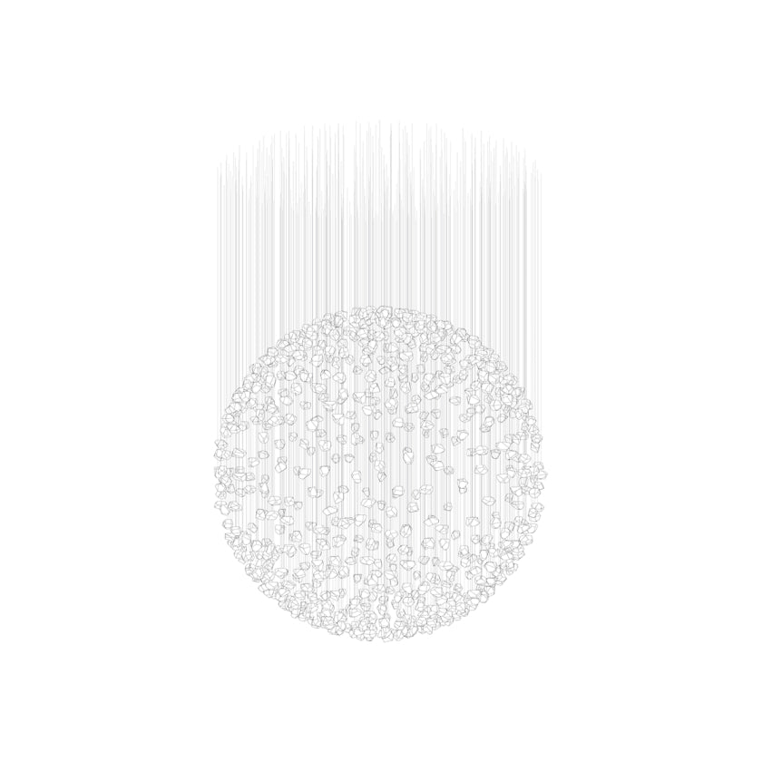 Raw Crystal Customize Chandelier - Letslighting