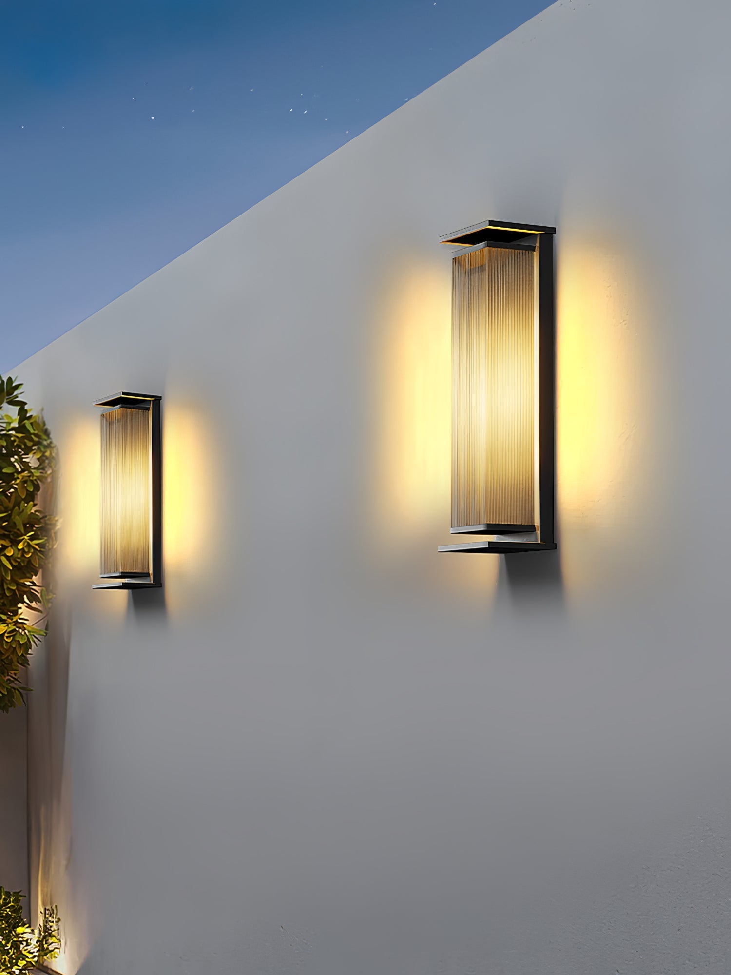 Ilthaion Rectangular Box Outdoor Wall Lamp - Letslighting