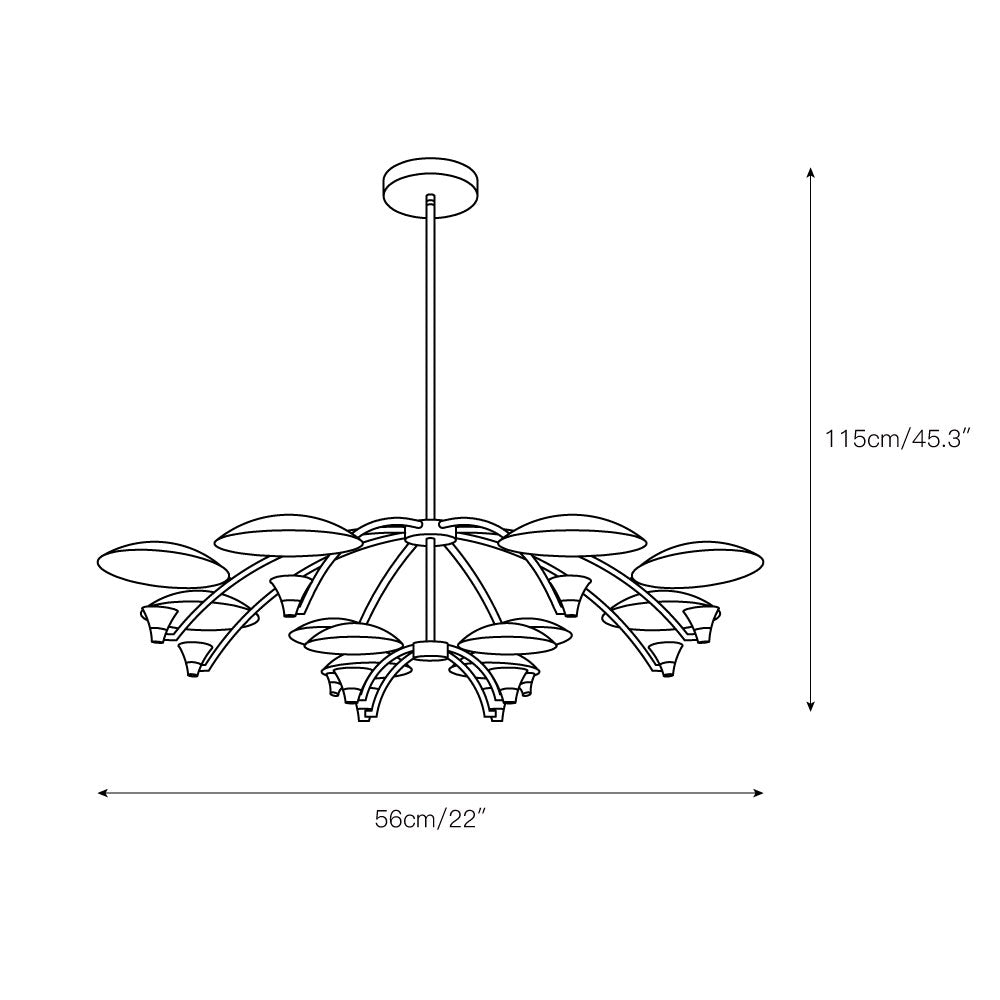 Cumiror Premium Nordic Chandelier - Letslighting