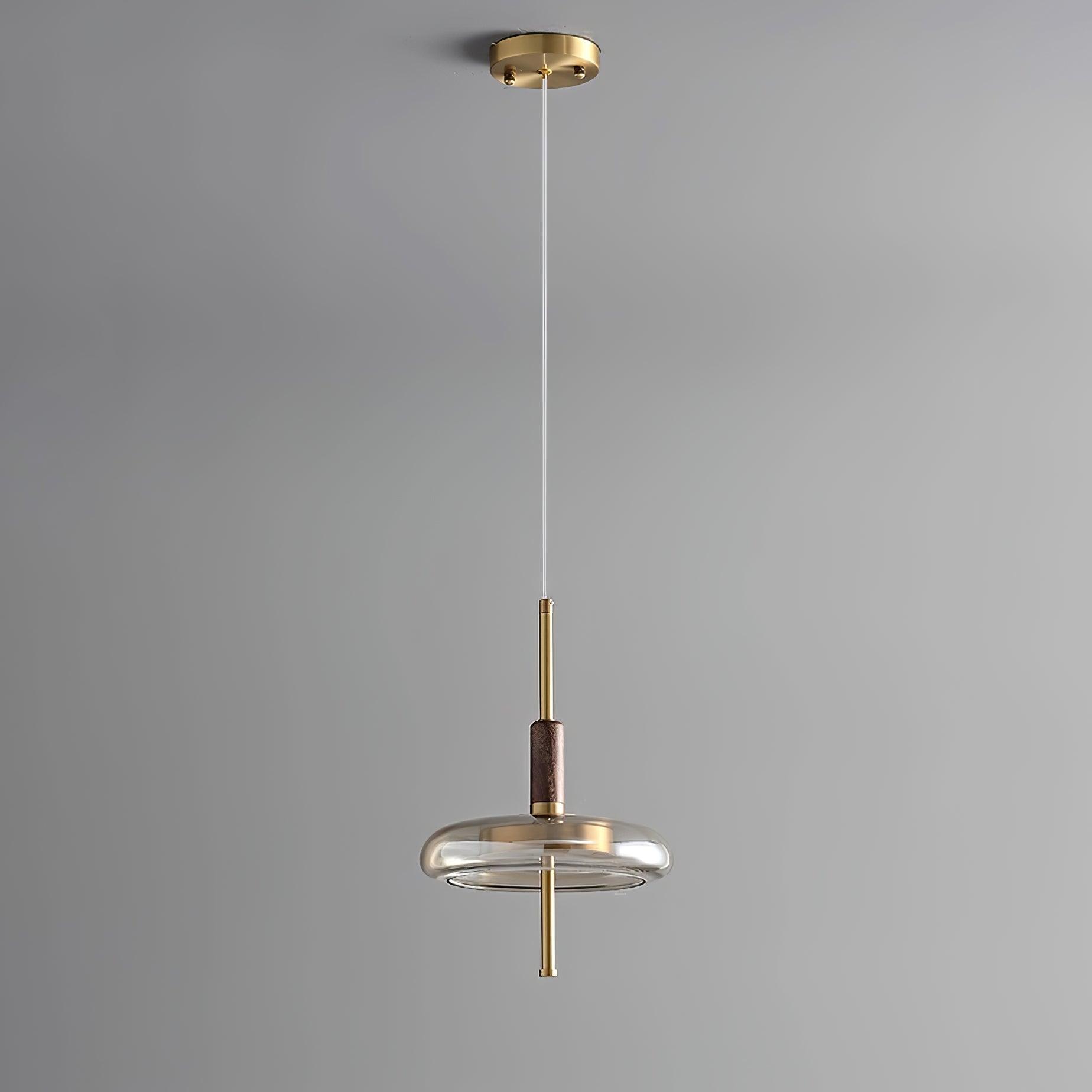 Redondo LED Halo Glass Disc Pendant Lamp - Letslighting