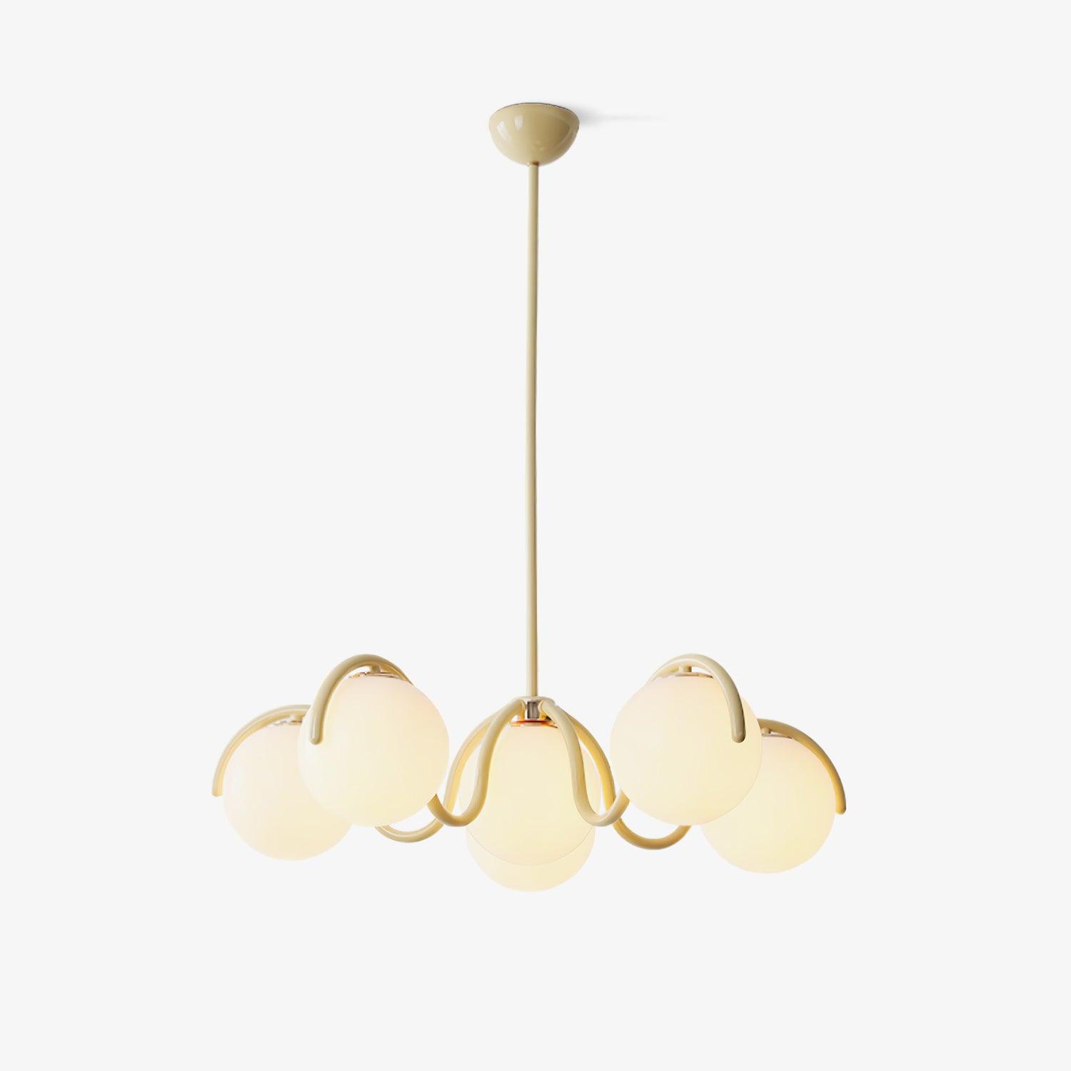 Aria Curve Linear Chandelier - Letslighting