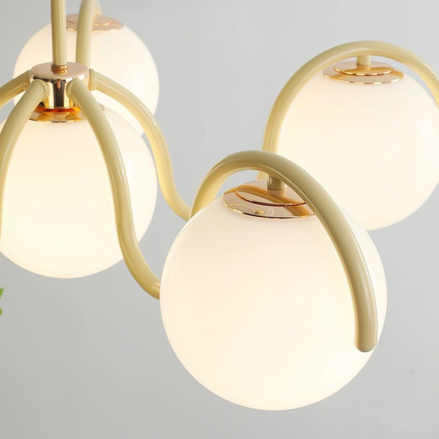 Aria Curve Linear Chandelier - Letslighting