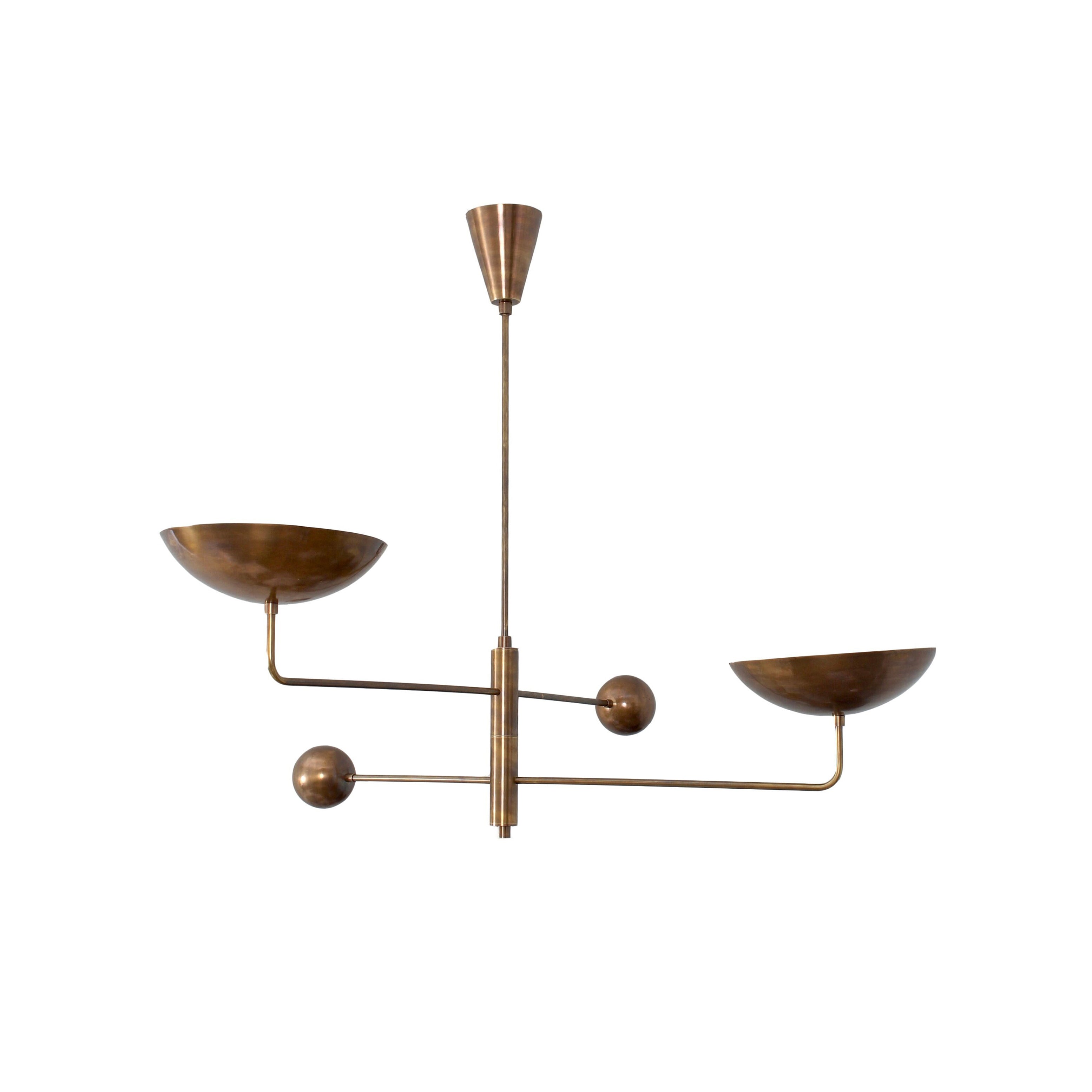Silva  Sculptural Industrial Chandelier