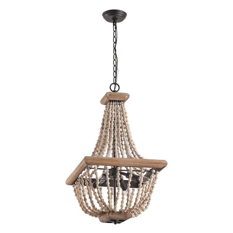 Aursorir Postmodern Luxury Wooden Chandelier - Letslighting