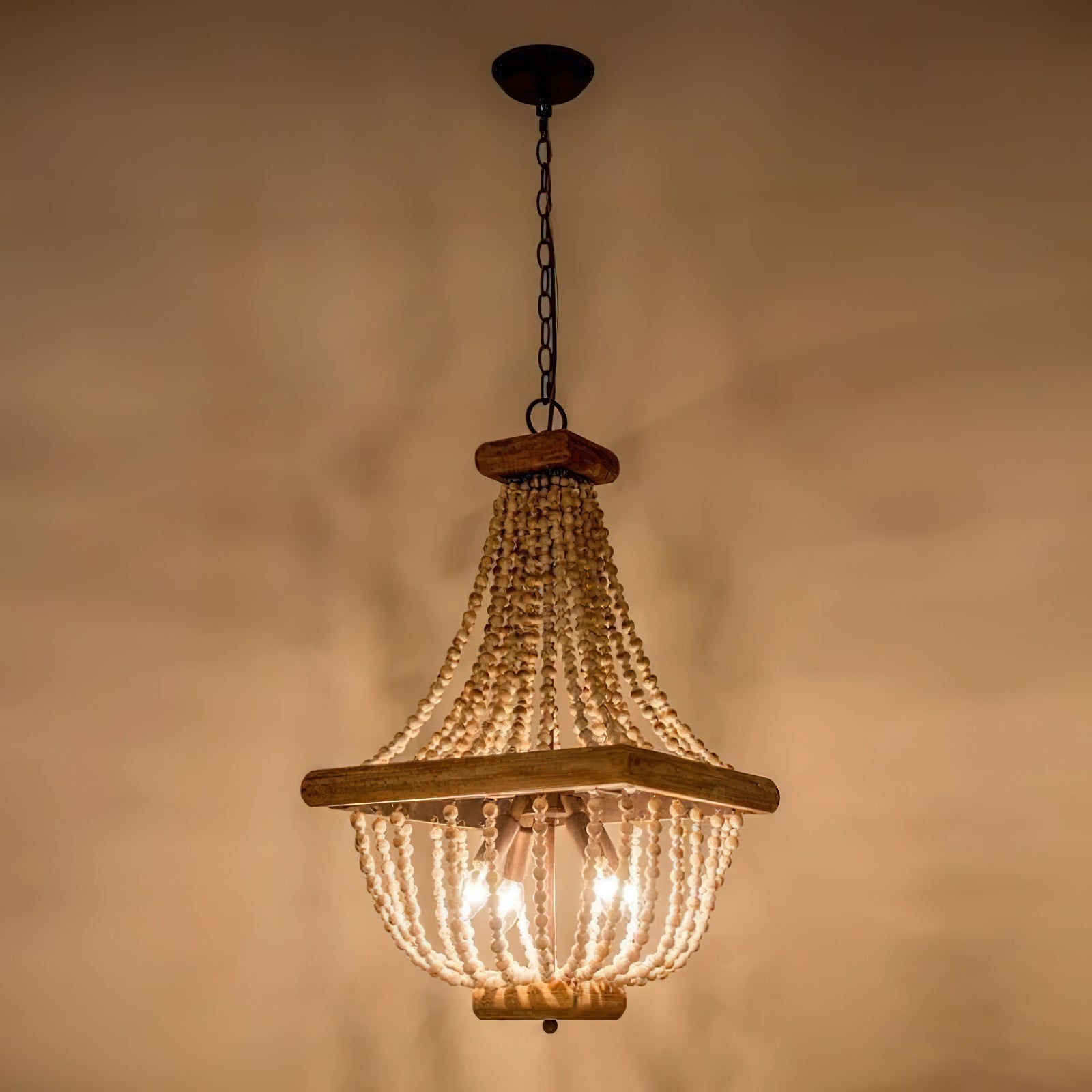 Aursorir Postmodern Luxury Wooden Chandelier - Letslighting