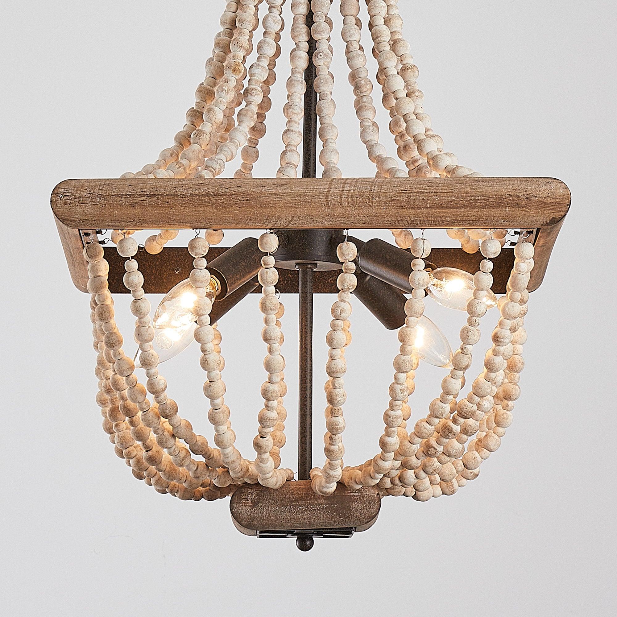 Aursorir Postmodern Luxury Wooden Chandelier - Letslighting